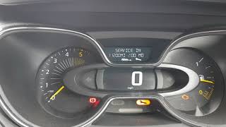 Renault captur Service reset [upl. by Ecnarf]