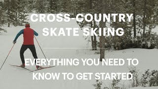 CrossCountry Skate Skiing for Beginners Everything You Need to Know to Get Started  REI [upl. by Thunell]