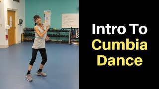 How To Dance Cumbia Basic Steps [upl. by Yesima]