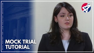 High School Mock Trial Video Tutorial [upl. by Nnaycnan54]