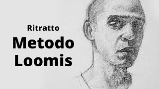 Come fare un RITRATTO  METODO LOOMIS [upl. by Stoat]