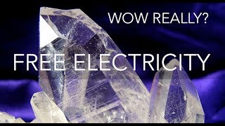 DIY CRYSTAL Electricity Experiment  PIEZOELECTRIC Effect ✔️ [upl. by Eenaj457]