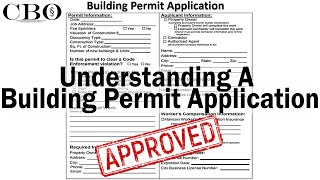 Understanding A Building Permit Application  The Building Permit Process Made Simple Part 1 [upl. by Dde671]