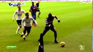 Yannick Bolasie Amazing Flick Crystal Palace vs Tottenham Hotspur 720p [upl. by Dietz222]