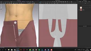 How to create a fly zipper in CLO 3D [upl. by Celie]