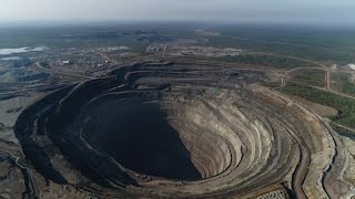 Siberias Diamond Mines Leave Gaping Holes In The Planet [upl. by Clifford343]