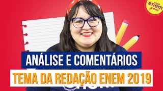 REDAÇÃO ENEM 2019 ANÁLISE E COMENTÁRIOS SOBRE O TEMA DEMOCRATIZAÇÃO DO ACESSO AO CINEMA NO BRASIL [upl. by Vern522]