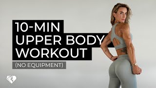 10MIN UPPER BODY WORKOUT  by Senada Greca [upl. by Mulvihill]