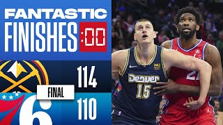 Final 215 WILD ENDING 76ers vs Nuggets 🍿🍿 [upl. by Maxi]