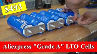 493 Aliexpress 45Ah Grade A YinLong Lithium Titanate LTO Cell Testing [upl. by Josiah]