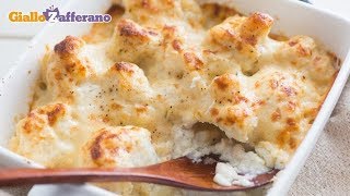 Cavolfiore gratinato RICETTA VELOCE [upl. by Conyers346]