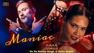 MANIAC  Bonus Track  fromquot Glory  I AM A MANIAC  HONEY SINGH NEW SONG​ esha HydraMusicSong [upl. by Per]