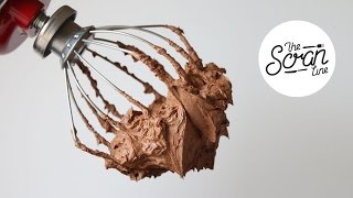 HOW TO MAKE CHOCOLATE GANACHE FROSTING  The Scran Line [upl. by Maurizia]