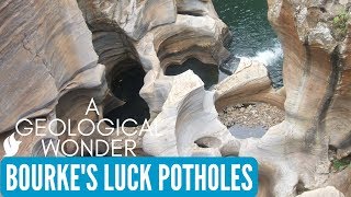 GEOLOGICAL WONDER  Bourkes Luck Potholes Sabie Mpumalanga South Africa Tourism [upl. by Alram]