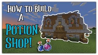 How to Build a Potion Shop in Minecraft  Minecraft Tutorial [upl. by Egwin]