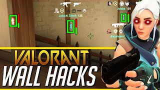 This Is How Valorant Hacks Work Wall Hack Aim bot  More  Valorant [upl. by Hobie]