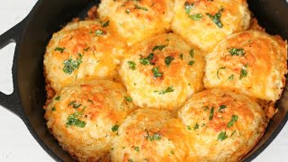 Easy Drop Biscuits amp Garlic Cheddar Biscuits [upl. by Anaitsirc]