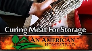 Curing Meat For Storage [upl. by Dyanna195]