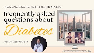 FAQ About DIABETES  INCRadio New York [upl. by Nivrae]