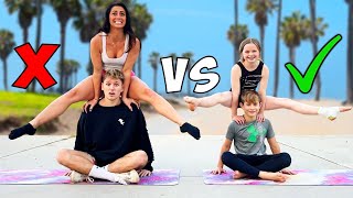 Couples Yoga Challenge VS Nalish [upl. by Allista164]