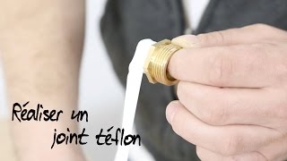 Comment réaliser un joint téflon [upl. by Enyahs721]