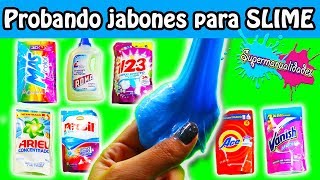 ¿Qué jabón líquido sirve para Slime  Supermanualidades [upl. by Siloum]