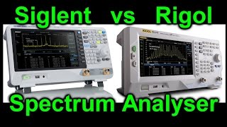 EEVblog 891  Siglent SSA3021X vs Rigol DSA815 Spectrum Analyser [upl. by Cogn]