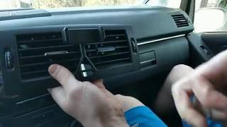 Mercedes B class Vents and Radio removal DIY [upl. by Zetra]