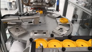 Switch Body Pad Printing Machine with Rotary Indexing Table  RNA Automation Ltd [upl. by Latrell843]