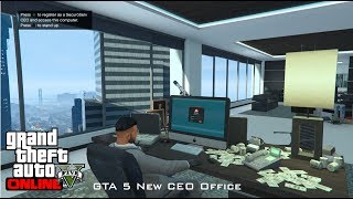 GTA 5 Online  Moving CEO Offices Maze Bank West to Arcadius Walkthrough [upl. by Nawek]