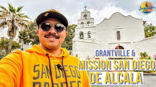 Mission San Diego de Alcala Tour  Exploring Grantville  San Diego Travel Guide [upl. by Nasah]