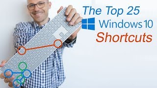 Top 25 Windows Shortcuts That Save Time Windows 10 [upl. by Ewan]