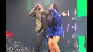 DEMI LOVATO amp LUIS FONSI  ÉCHAME LA CULPA LIVE MIAMI [upl. by Nuajed]