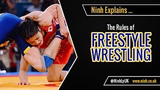 The Rules of Freestyle Wrestling  EXPLAINED [upl. by Annaoi180]