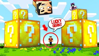 LUCKY BLOCK GIGANT in MINECRAFT CE [upl. by Westland793]