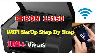 EPSON L3150 WiFi Setup How to Connect WiFi with Mobile WiFi Direct Connection [upl. by Nallid781]