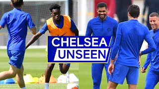 Ruben LoftusCheek amp Callum HudsonOdoi Run Riot in 1on1 Drill 🔥 Chelsea Unseen [upl. by Jeniece423]