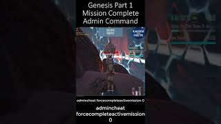 Genesis Part 1 Mission Complete Admin Command  Ark shorts  Ark Survival Evolved [upl. by Neeron]