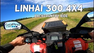 Linhai 300 4x4  Backcountry Ride [upl. by Nam]