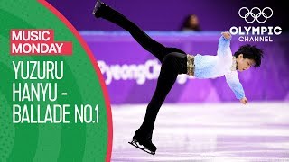 Yuzuru Hanyu performs to Chopins Ballade No 1 at PyeongChang 2018  Music Monday [upl. by Gebler181]