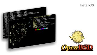 Installing OpenBSD  InstallOS [upl. by Leede]