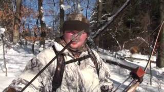 Pennsylvania Flintlock Muzzleloader  Long Bow Deer Hunting 2010 [upl. by Wenz271]