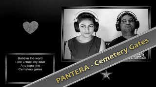 PANTERA  Cemetery Gates REACTION  LYRICS Analysis [upl. by Shepperd]