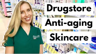 Drugstore Antiaging Skincare Routine  The Budget Dermatologist [upl. by Land]