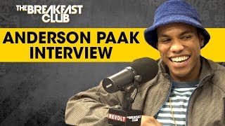 Anderson Paak Talks Oxnard Fatherhood Being Saved By The Church  More [upl. by Sahc]