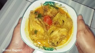 TONGSENG AYAM ala MAMA HAPSARI [upl. by Nnylatsyrk]