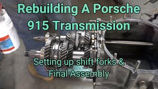 Rebuilding a Porsche 915 Transmission Final Assembly [upl. by Arabelle899]