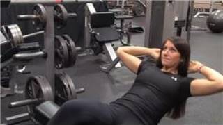 Weight Training  How to Do SitUps on the Bench [upl. by Bella]