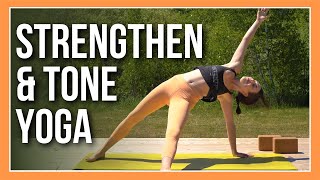 30 min Intermediate Vinyasa Yoga  Full Body Toning [upl. by Carline]