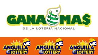 Lotería DOMINICANA Gana Mas Resultados del Gana Mas 245 pmen Vivo y Anguila Lotery 300 pm [upl. by Fates21]